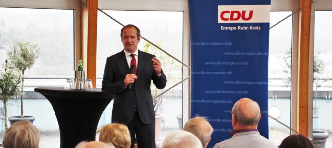„Bessere Infrastruktur in NRW geht nur mit der CDU.“ Oliver Wittke zu Gast bei Markus Pauli.